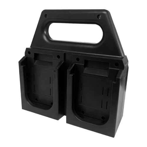 Solution de stockage sécurisée de support-4 emplacements noirs