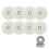 Inline Skate Wheels Indoor/Outdoor 90A 8Pack 100MM White 1