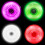 Inline Skate Wheels Indoor/Outdoor 90A 8Pack 100MM White 4