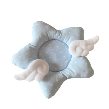 Heat Resistant Coaster Blue Pink Star Nonslip Bottom-blue