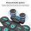 Elektronisches Schlagzeug, Hand-Roll-Drum-Set, 9 9