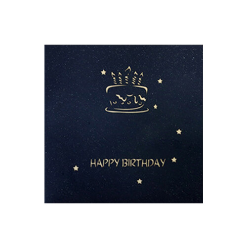 Κάρτες Happy Birthday με αναδυόμενους χαρακτήρες Celebratory3D, μοναδική τεχνική σχεδιασμού