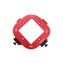 Leather Cutting Die With Wooden Base, Alloy Steel, MultiPurpose Mask Pattern Tool For Leather, Fabric, Clay