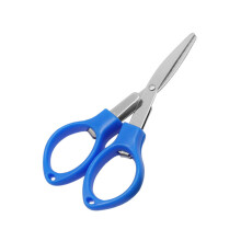 Vouwschaar Brilvormige mini-schaar Anti-roest voor thuis-Blauw