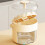 Press Styles Ice Cubes Tray Double Layer Designs Large Capacity 6