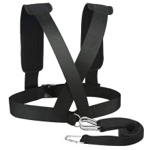 Elastic Belt, Lifting Belt with Reinforced Seams and Wide Shoulders for Speed Agility Training, Team Sports