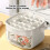 Stackable Ice Makers Molds 2PCS 48 Capacity Easy Press-White 5