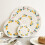 Cotton Coasters Pad Heat Protective Round Placemat-30cm 5