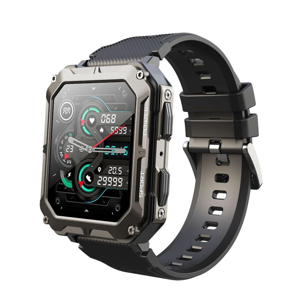 Smart Watch, Voice Assistant, Bluetooth Calling, Ip68 Waterproof, Android And Ios Compatible, Easy To Use 9323874477862