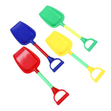 6 pieces for snowball fights for shovel children's gift sand sculpture shovel for outdoor activities plastic shovel random color