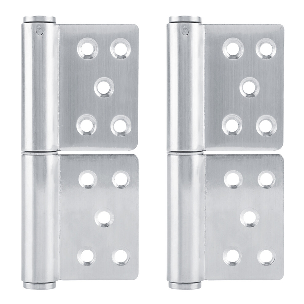 Detachable Flag Hinges For Smooth Operation, Heavy Duty Stainless Steel Hinges With Self-Closing Functionality For Quiet And Reliable Performance, 5In 9198585926691