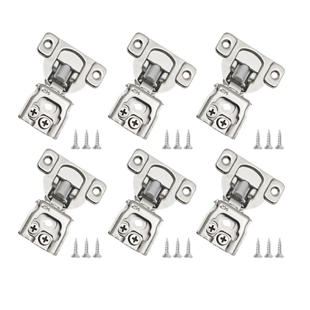 Hidden Hinges For Cabinet Doors, Soft Close Cabinet Hinges With 3-Ways Adjustment, Concealed Surface Mount Cabinet Hinges For Frameless Kitchen Cabine 9198585926783