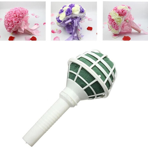 bouquet holder flower handle for wedding bouquet handle 2