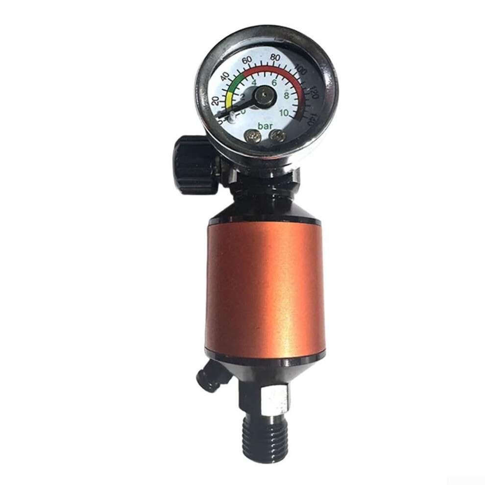 Air Compressor Filter Regulator Inline 1/4Inch Npt With Oil Water Separator And Pressure Gauge For Spray 9001264250515