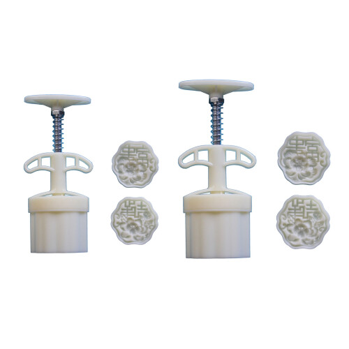Blumen-Charakter-Mooncake-Pressformen, Keksstempel,-75g 1