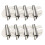 Edelstahl-Nährollsäumerfuß 3-10 mm Langlebiger-C 1