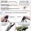 Knot Tool for Paracord, Lacing Needles, Crafts, Weaving,, Silver 3