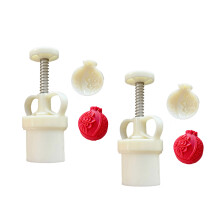 Moule 3D en forme de grenade pour pâtisserie-2 moules 2 pièces