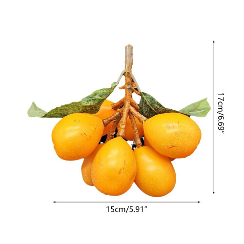 Fruit de nèfle artificiel, faux nèfle, Simulation de nèfle, 2