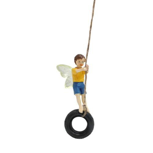 Décorations de figurines de fée balançoire pour l'extérieur et