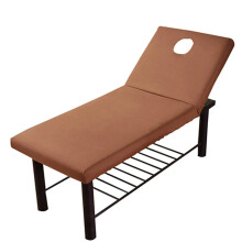 Massage Table Fitted Sheet 70x190cm Elastic Full Cover With Rubber Band Face Breath Hole Spa Bed Cover