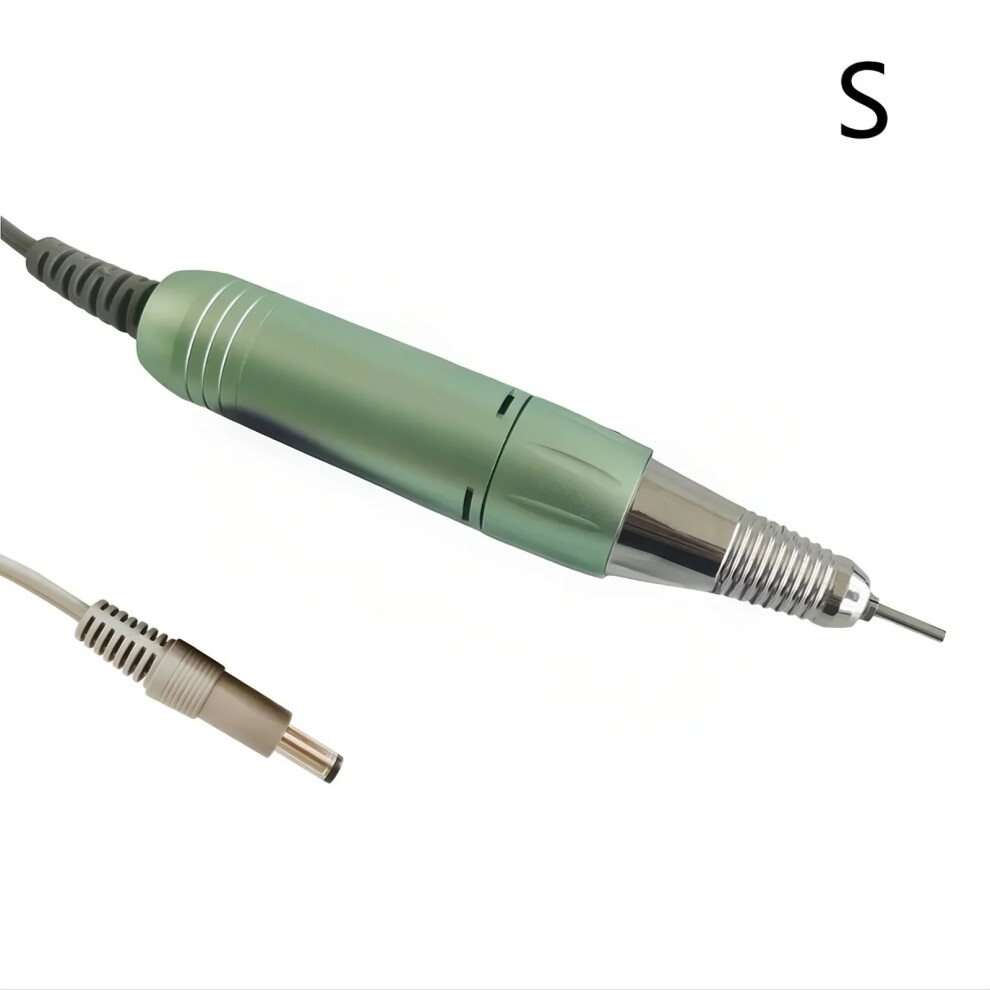 Green Electric Nail Drill Handpiece Portable Nail- Small Head