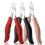 Multipurpose Nail Cuticle Scissors Stainless Steel-Red 3 2