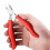 Multipurpose Nail Cuticle Scissors Stainless Steel-Red 3 7