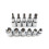 Male Tamper Proof Star Bit & Female E Socket Set Torx Driver 3