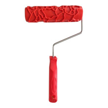 Durable Embossed Paint Roller 7 inch Wood Pattern Painting