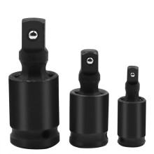 3-Piece Impact Universal Joint Set 1/4-Inch 3/8-Inch & 1/2-Inch