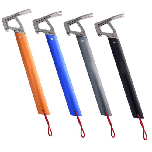 Multifunctional Stainless Steel Stakes Nail Puller with-Silver 1