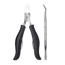 Multipurpose Nail Cuticle Scissors Stainless Steel-Black 2