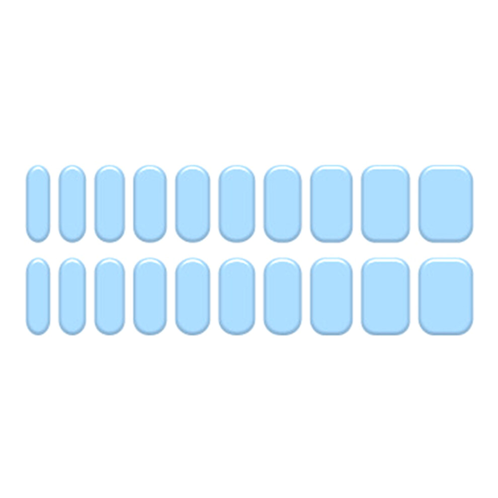 Semi Cured Gel Nail Polish Strips Gel Nail Full Wraps-0044