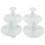 4Stk Wiederverwendbare Kunststoff Cookie Stamps DIY Backformen 10