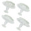 4Stk Wiederverwendbare Kunststoff Cookie Stamps DIY Backformen 7