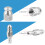 Sewer Nozzle Stainless Steel Button Nose-4 mushroom head2 5