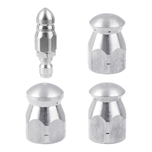 Sewer Nozzle Stainless Steel Button Nose-4 mushroom head2 1