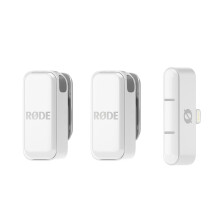 RODE Wireless Micro - 2-channel digital wireless system, Lightning, white