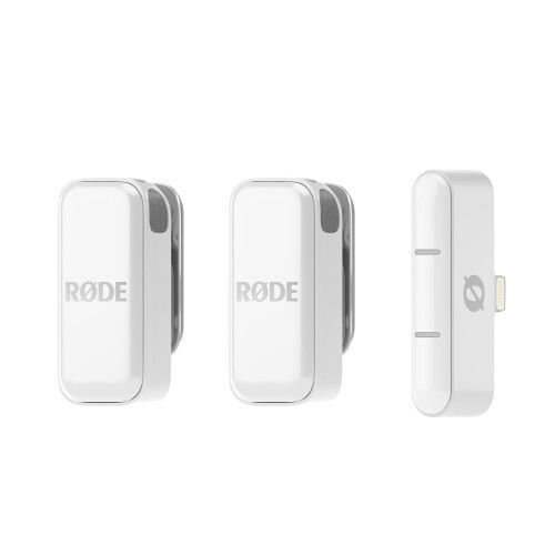 RODE Wireless Micro - 2-channel digital wireless system, Lightning, white