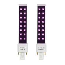 UV Light Replacement UV LED Lamp 9W Nail Art Dryer Phototherapy Gel Curing Alternator Source 365405nm(16LED 2pcs) 1 UK 16 Led 2 Pieces