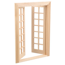 3 Teile Diy Tür Modell Verzierung Holz Mini Möbel Fotoprop