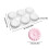 6-Cavity Flower Shape Silicone Mold Chocolate Mold Mousse Cake 3
