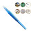 High-precision Antimagnetic Electronics Tweezers-   Straight 6