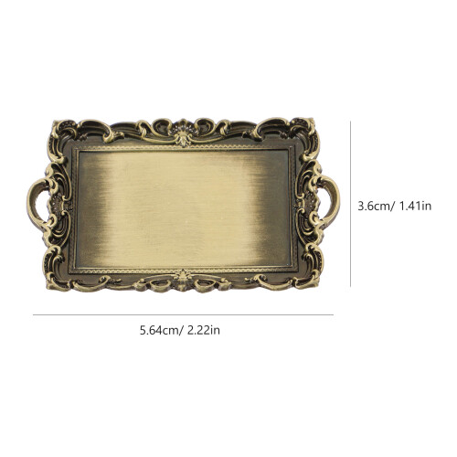 Dollhouse Plate Teller Für Mini Diy 2