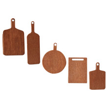 15Stk Kleine Holz Schneidebretter Mini Deko Praktisch Robust