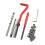 Non-slip Thread Repair Recoil Insert Installation Kit Auto-M8 1