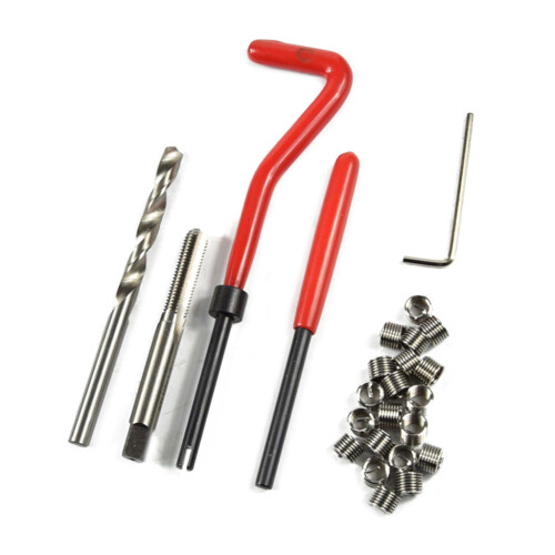 Non-slip Thread Repair Recoil Insert Installation Kit Auto-M8