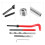 Non-slip Thread Repair Recoil Insert Installation Kit Auto-M8 6