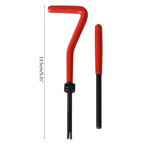Non-slip Thread Repair Recoil Insert Installation Kit Auto-M8 1